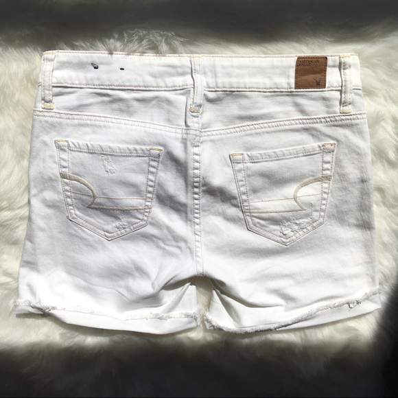 ⭐️BOGO FREE! White Jean Cut Off Shorts - Picture 2 of 2